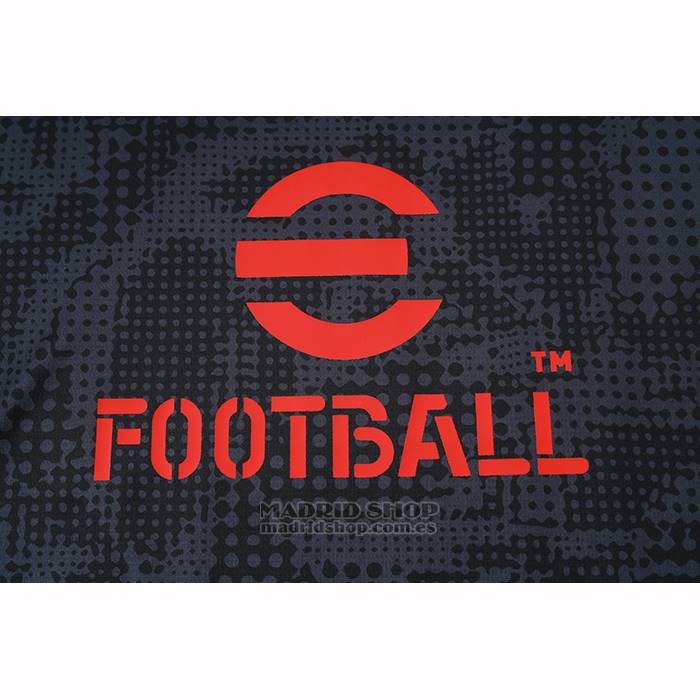 Chandal del AC Milan Manga Corta 2025-2026 Negro - Pantalon Corto